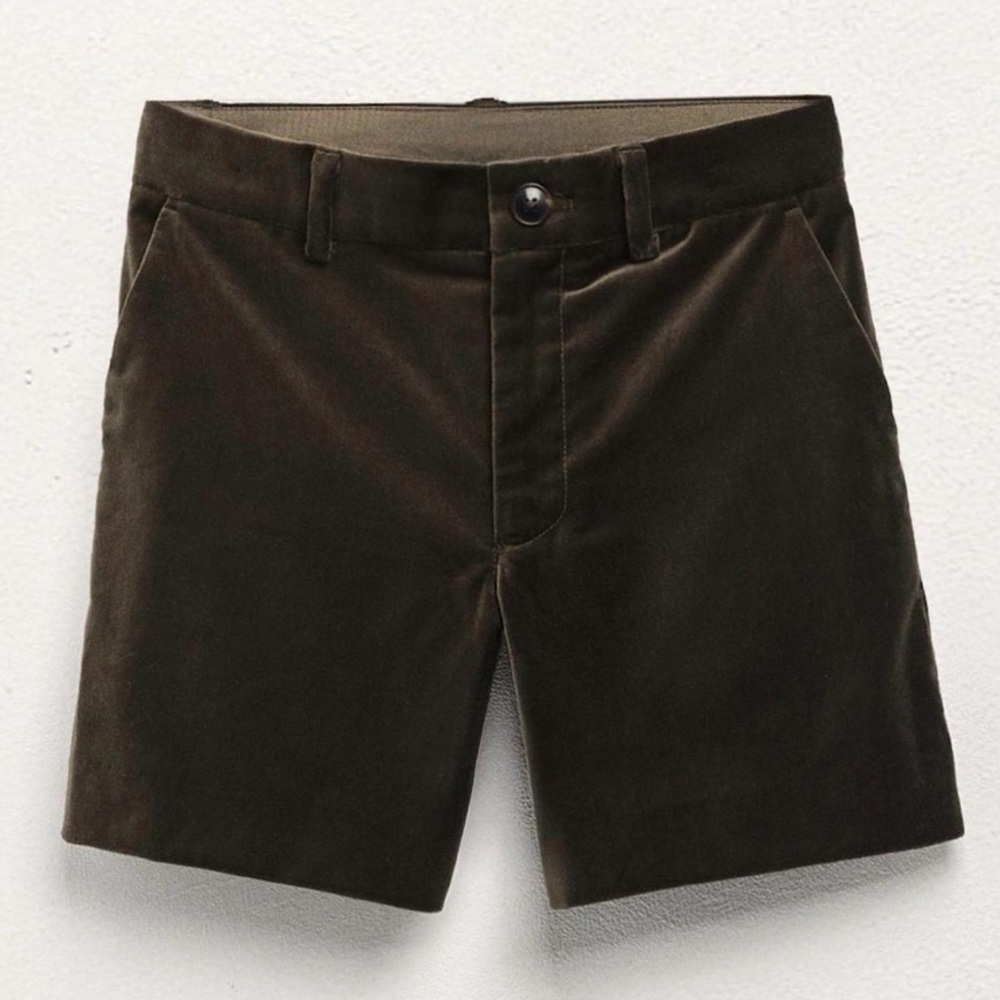 Zara Kids limited Edition Velvet Short